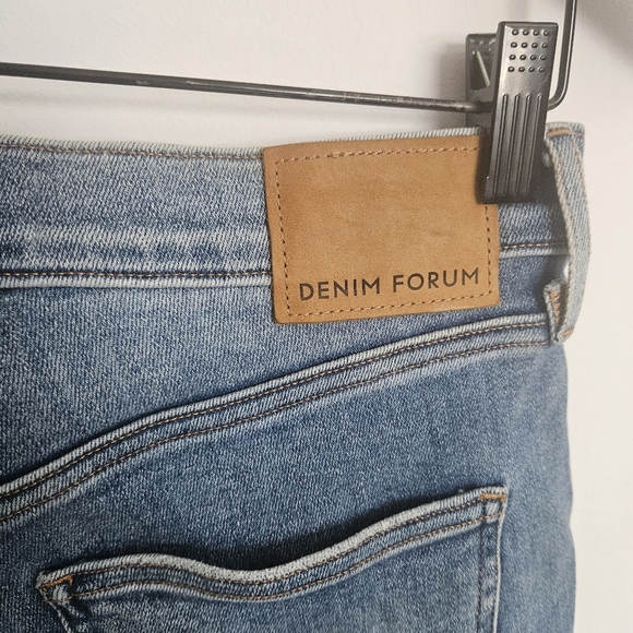 Denim Forum The Lola High Rise Skinny Crop Size 29 - Picture 5 of 9